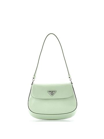 Prada Cleo Flap Shoulder Bag Spazzolato Leather Small (view 1)