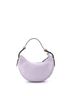 Prada 100% Leather Purple Arque Half Moon Hobo Leather Small One size - photo 4