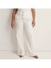 Madewell 100% Cotton Solid White Jeans Size 32 - photo 8