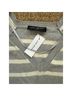 Lane Bryant Stripes Gray White Short Sleeve Top Size 18 - photo 3