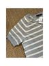 Lane Bryant Stripes Gray White Short Sleeve Top Size 18 - photo 8