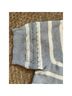 Lane Bryant Stripes Gray White Short Sleeve Top Size 18 - photo 5