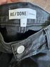 RE/DONE 100% Cotton Black Denim Shorts Size 31 waist - photo 4