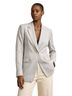 Rachel Zoe 100% Poly Plaid Gray Blazer Size 4 - photo 1