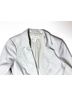 Rachel Zoe 100% Poly Plaid Gray Blazer Size 4 - photo 5