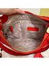 MICHAEL Michael Kors 100% Leather Solid Red Orange Shoulder Bag One size - photo 7