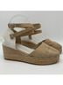 Rag & Bone Solid Tan White Wedges Size 7 - photo 3