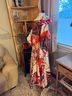 Samuel Dong 100% Polyester Plaid Multi Color Casual Dress Size M - photo 4