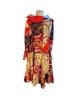 Samuel Dong 100% Polyester Plaid Multi Color Casual Dress Size M - photo 2