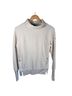 Alo Solid White Pullover Sweater Size S - photo 1