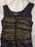 demore Black Green Cocktail Dress Size M - photo 5