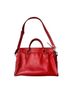 Dooney & Bourke 100% Leather Red Silver Tote One size - photo 2