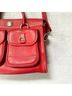Dooney & Bourke 100% Leather Red Silver Tote One size - photo 5