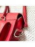 Dooney & Bourke 100% Leather Red Silver Tote One size - photo 8