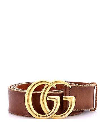 Gucci GG Marmont Belt Leather Wide (view 1)