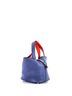 Hermès 100% Leather Blue Red Eclat Picotin Lock Bag Clemence PM One size - photo 3