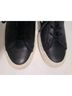 Converse 100% Leather Black White Sneakers Size 9 - photo 5