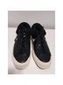 Converse 100% Leather Black White Sneakers Size 9 - photo 4