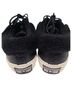 Converse 100% Leather Black White Sneakers Size 9 - photo 2