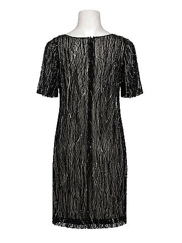 St. John Hand Beading Cocktail Dress (view 2)