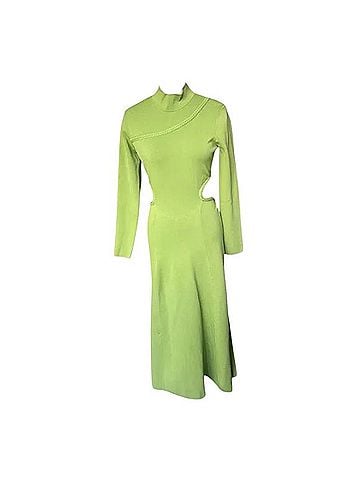 Aje. Amelie Braided Cut Out Knit Dress Casual Dress (view 1)