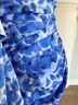 REVOLVE White Blue Cocktail Dress Size 10 - photo 4