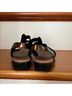 Munro American Black Brown Sandals Size 9 - photo 5