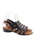 Munro American Black Brown Sandals Size 9 - photo 2