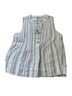 Faherty 100% Linen Stripes Brown Gray Tank Top Size XS - photo 1