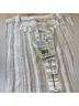 Faherty 100% Linen Stripes Brown Gray Tank Top Size XS - photo 3