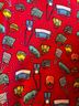 Tulip B 100% Polyester 100% Cotton Print Red Casual Dress Size S - photo 6