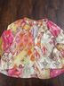 Sundance Paisley Pink Multi Color Long Sleeve Blouse Size M - photo 4