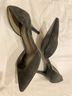 Tahari 100% Suede Gray Heels Size 6 1/2 - photo 6