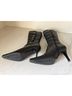L Space 100% Leather Black Boots Size 9 - photo 5
