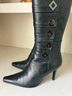 L Space 100% Leather Black Boots Size 9 - photo 9