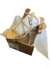 Dolce Vita 100% Raffia Tan Ivory Heels Size 7 1/2 - photo 1