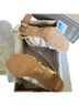 Dolce Vita 100% Raffia Tan Ivory Heels Size 7 1/2 - photo 2