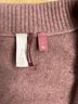 Pilcro 100% Cashmere Pink Cashmere Pullover Sweater Size L - photo 3