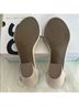 SO Tan Ivory Heels Size 8 - photo 5