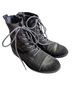 Tamaris 100% Suede Gray Brown Ankle Boots Size 6 - photo 1