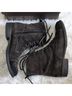 Tamaris 100% Suede Gray Brown Ankle Boots Size 6 - photo 8