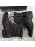 Tamaris 100% Suede Gray Brown Ankle Boots Size 6 - photo 7