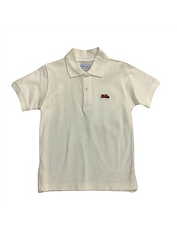 Vive La Fete Boys' Ole Miss Collegiate Hand Embroidered Polo (view 1)