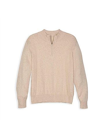 Bella Bliss Boys Cashmere Blend Half Zip Pullover (view 1)