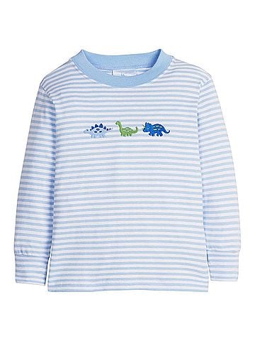 Little English Boy's Embroidered T-Shirt (view 1)