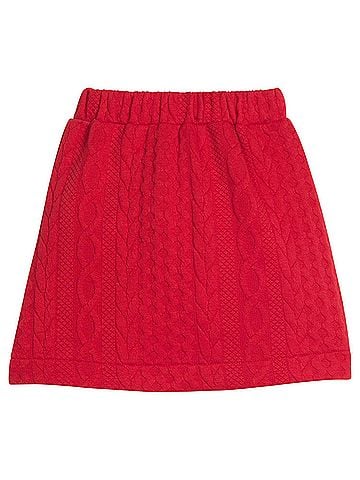 Bisby Girl's Quilted Mini Skirt (view 1)