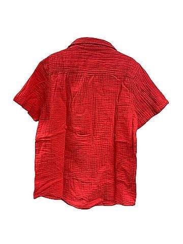 Cat & Jack 2 Short Sleeve 100% Cotton Button Up Shirt (view 2)