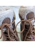 Tommy Hilfiger Brown Tan Rain Boots Size 6 - photo 5