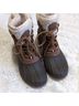 Tommy Hilfiger Brown Tan Rain Boots Size 6 - photo 4