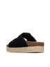 XTI Solid Black Women's Refresh Textile Sandals Size 9 1/2 - photo 3